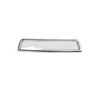 For BMW 5 Series F10 2011-2017 ABS Carbon Fiber Car Central Control Air Conditioner Vent Frame Cover Trim Sticker Car Central Interior(Silver)