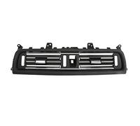 For BMW 5 Series F10 F11 Car Front Row Center/Left/Right/Rear Side Air Conditioner Air Vent Grille A/C Wind Outlet Panel Cover Replacement Part (Color : Middle With Chrome)
