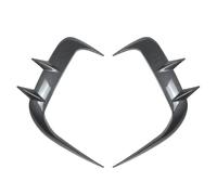 For BMW 5 Series For I5 For G60 For G61 2024+ Front Wind Blade Grille Splitter Canards Car Stickers Exterior Modification(Look)