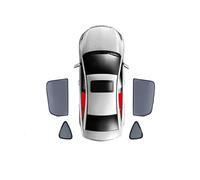 For BMW 5 Series G30 2017-2023 Car Sunshade Shield Magnetic Front Windshield Blind Curtain Rear Side Window Sun Shades Viso Windscreen Sunshade Window Shades(4PCS Rear)
