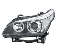 HELLA Headlights 1EL 160 287-011 Left PY21W, D2S/H7, D2S, H7 Bi-Xenon, Halogen 12 transparent for right-hand traffic BMW: 5 Saloon, 5 Touring
