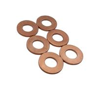FOR BMW 530D 3.0 COMMON RAIL DIESEL INJECTOR COPPER WASHER SEAL x 6 CRW002