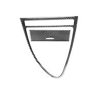 for BMW 6 Series E63 E64 2004-2010 Carbon Fiber Sticker Centre Shift Gear Storage Panel Car Inside Interior Trim Cover Panel(LHD B)
