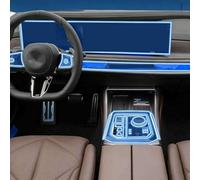 for BMW 7 Series 2023 2024 TPU Car Navigation Screen Film Gearbox Protective Sticker Anti-Scratch Interior Accessories(StyleA/LHD)