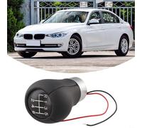 For BMW Compatible LED Gear Shift Knob 6 Speed with Handball Style Handle for E23 to E91 Series Featuring ABS and LED Illumination