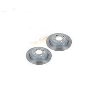 FOR BMW COOPER R50 R52 R53 R55 LCI R56 REAR PAIR OF BRAKE DISCS