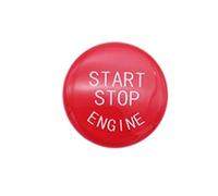 For BMW E Series Start Stop Push Button Engine Ignition Switch Cap Key Cover 3 For X1 For X5 For X6 E70 E71 E90 E89 E84 E60 Switch Press Button(Red)