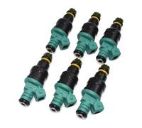 for BMW E34 E36 E39 E46 325i 525 M3 M50 M52 M50B25 M52B25 2.5L 3.0 V6 13641730060 0280150415 6 X Fuel Injectors Engine Parts Fuel Injector