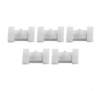 For BMW E38 Windshield Moulding Clips Set 5PCS Plastic Fasteners for Left and Right Side Windshield Trim Replacement