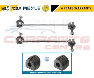 FOR BMW E46 2 FRONT HEAVY DUTY ANTIROLL BAR STABILISER LINKS D BUSHES MEYLE HD
