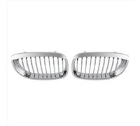 for -BMW E46 3 Series Coupe Cabriolet 2-Door LCI 2003-2006 Front Hood Center Kidney Grille Grill (Chrome, Single Line)