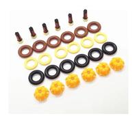 for BMW E60 E39 520i 523i 525i 528i E36 328i E36 Car Replacement AY-RK004 Fuel Injector Repair Kit 0280150440 Injector Nozzle Engine Fuel Injection Nozzle(Yellow)