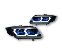 For BMW E90 2005-2012 320i 318i 323i 325i Headlight DRL Hid Bi Xenon Beam Accessories Headlamps Assembly(For Halogen)