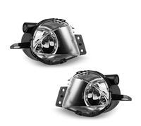 For BMW E90 E91 323i 325i 328i 330i 335i 2005 2006 2007 2008 Golden Yellow Front Light Front Bumper Fog Lamps Cover Fog Lamp Assembly(Clear Lens)