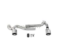 For BMW E90 E92 320i 318i 325i 2016-2013 Exhaust Pipe Muffler Tailpipe Retrofit Car Accessories Stainless Steel Dual Exhaust Tip Car Exhaust Pipe Tailpipe