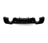 For BMW E92 E93 325i 2007-2013 Car Rear Diffuser Lip Spoiler W Brake Light Bumper Protector Guard Tail Fin(Glossy Black)