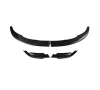 For BMW F10 For M5 2012-2016 After June 2012 Car Accessories Front Bumper Lip Diffuser Spoiler(Glossy Black)