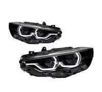 For BMW F32 F36 For M4 F82 LED Headlight 2013-2019 Headlights 425I DRL Turn Signal High Beam Angel Eye Projector Lens Head Lamp Car Headlamp Headlight(For Plug 9Pin)