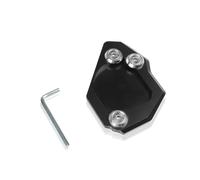 For BMW F700GS F650GS Side Stand Support | Twin 2008-2015 Sidestand Kickstand Side Stand Enlarge Support Extension Pads(Black)