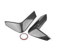 For BMW F80 For M3 F82 F83 For M4 2014-2020 Bumper Rear Diffuser Side Spoiler Cover Splitter Trim Corner Molding Lip Car Side Skirts Extension(Carbon Look)