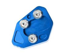For BMW F800GT F800R F800S F800ST R1200S Hp2 Sport Hp 2 F 800 F800 GT R S ST Motorcycle Side Stand Enlarge Support Plate Pads,Kickstand Pad Anti Slip (Blue)