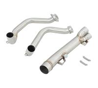 For BMW F900R F900XR 2020-2024 Slip On Motorbike Exhaust End Silencers Exhaust System Front Link Pipe Muffler Middle Section Link Pipe