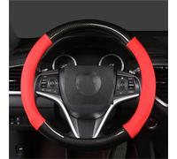 For BMW For 1 2 3 4 5 6 7 Z Series E46 E90 E87 F20 F22 F45 F30 G20 E60 F10 G30 F01 G11 E89 Car Steering-Wheels Cover 38cm 15"Leather Wheel Cover Protector(7)
