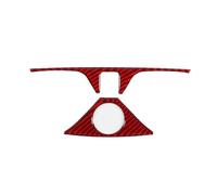 For BMW For 2 Series For F44 2020-2021 2022 2023 Soft Carbon Fiber Car Central Control Water Cup Holder Cover Trim Stickers Car Accessories Central Control Trim(Carbon Fiber 2)