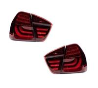 For BMW For 3 Series For E90 For 320i 325i 2005-2008 Car Taillights Assembly Upgrade Dynamic Flashing Tail Lights Assembly(Red one set)