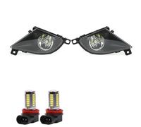 For BMW For 5 Series E60 E60/E61 525I 528I 528Xi 530I 2008 2009 2010 Front Bumper Anti Fog Light DRL Pair Left&Right Fog Lamp Driving Lamp Fog Light(3With L10 White LED)