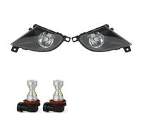 For BMW For 5 Series E60 E60/E61 525I 528I 528Xi 530I 2008 2009 2010 Front Bumper Anti Fog Light DRL Pair Left&Right Fog Lamp Driving Lamp Fog Light(9With M10 Yellow)