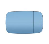 For BMW For 5 Series For E39 1996-2003 For 3 For E46 1997-2005 Car Front Rearview Side Mirror Glass Stick On Blue Wing Mirror Glass(Right)