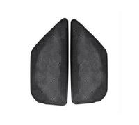 For BMW For 5 Series For F10 2011 2012 2013 2014 2015 2016 Car Inner Front Rear Door Audio Speakers Stereo Panel Decorate Cover Car Center Console Dashboard Sticker(Under seat air Black)