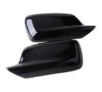 For BMW For 7 Series E46 E65 E66 2001-2008 E67 2002-2008 Wing Mirror Cover Covers Caps Car Cap Side Rearview Car side mirror housing(Black)