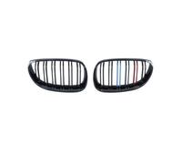 For BMW For E60 For E61 5 Series 2003-2009 Gloss Black Auto Double Slat Car Front Bumper Grille Kidney Racing Grilles Car Front Radiator Grilles