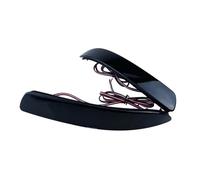 For BMW For E70 For X5 2006-2013 2X Black Smoked Lens LED Rear Bumper Reflector Brake Stop Light Red Side Mirror Turn Signal Light