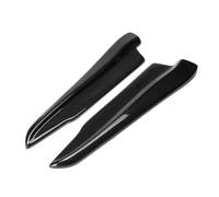 For BMW For E90 For E91 For E91 For E92 For E93 All Style 2x 42cm Universal Car Rear Bumper Lip Diffuser Spats Splash Guard Extend Valance Lip(Fiber Look)