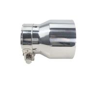 For BMW For F20 For F21 For F22 For F12 For F10 For M3 For M4 For M5 For M6 1 Pc Exhaust Pipe Stainless Steel Muffler Tip Tail Throat Nozzles(ID 63 OD 95MM Black)