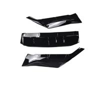 For BMW For F90 For M5 For RK For 4.4T 2018-2020 For Pre-Facelift Tuning Style Gloss Black ABS Front Bumper Lip Spoiler Splitter