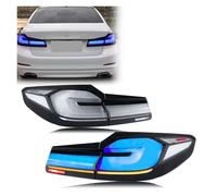 For BMW For G30 F90 For M5 5-Series 2017-2020 Sequential Turn Signal Blue Start-up Animation Rear Lamps Assembly LED Tail Lights Rear Tail Light Assembly Inner Boot