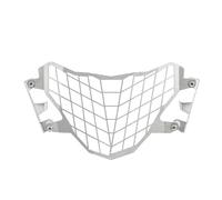 For BMW For G310GS For G310R 2017-2024 Motorcycle Headlight Guard Cover Headlamp Protector Grille With Mounting Bracket Black Mesh(Silver)
