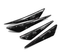 For BMW For M2 E90 E92 For M3 For M5 M6 E93 F10 F12 F13 F16 F87 Accessories Carbon Fiber Front Bumper Side Canard Wing Splitter Spoiler Car Front Spoiler(Forged pattern)