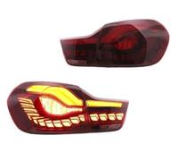 For BMW For M4 For F32 F33 F36 F82 F83 For GTS For 420i 430 435 428 440 2013-2020 Pair Tail Lights LCI Rear Light Taillight Rear Tail Light Assembly(Pair of Red)