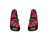 For BMW For MINI R50 R52 R53 2001-2006 Upgrade Highlight Flashing Taillight LED Car Taillights Assembly Driver Right Side Tail Light Rear Lamp(Brown one set)