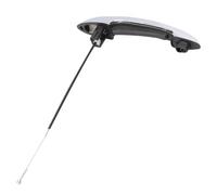 for BMW for Mini R50 R53 R55 R56 R58 for Cooper for One JCW Front Right Passenger Side Chrome Exterior Door Handle with Cable 51217198472 Exterior Handle