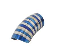 For BMW For R NINE T For NineT For Rninet For R9T Titanium Alloy Motorcycle Exhaust Air Intake Decorative Cover Protection Mounted Exhaust Mid Link Pipe(B)