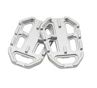 For BMW For R1200GS 2013-2017 Motorcycle Billet Wide Foot Pegs Pedals Rest Footpegs Motorcycle Foot Pegs(Silver)
