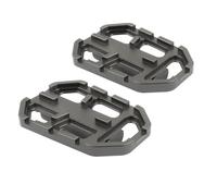 For BMW For R1200GS 2013-2018 Aluminum Motorcycle Billet Wide Foot Pegs Pedals Rest Footpegs Motorcycle Foot Pegs(Dark Grey)