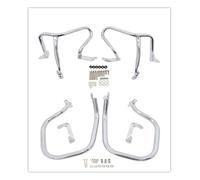 For BMW For R1250RT For R1250 RT For R 1250 RT 2018-2023 Engine Tank Guard Highway Crash Bar Bumper Protector Slider Protector(A setof chrome)