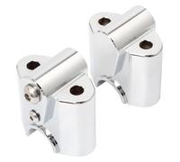 For BMW For R18 2020-2022 Motorcycle Chrome Aluminum Handlebar Riser Bar Mount Handle Clamp Mounting Lift Clamp Adapters Riser Clamp Mount Kit